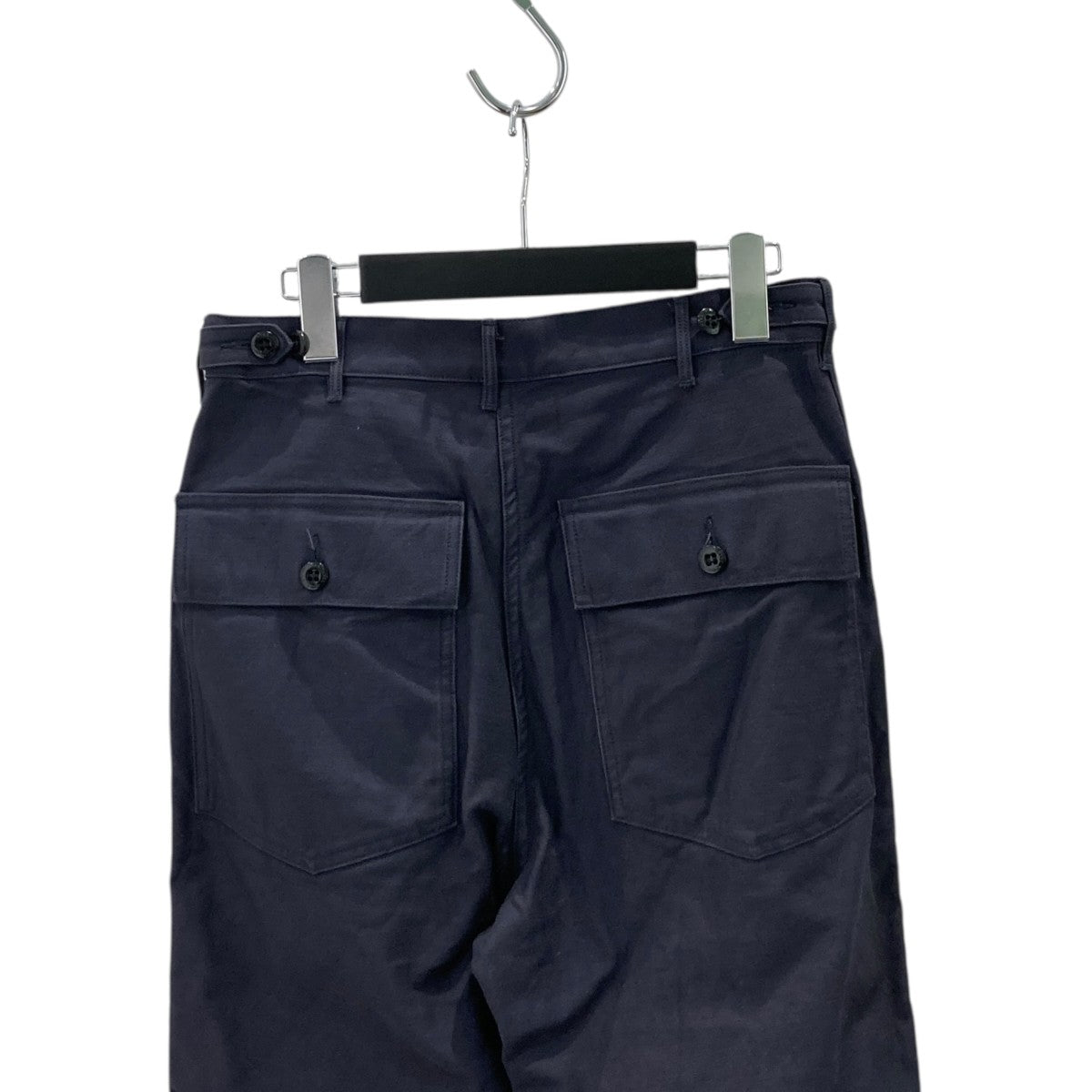 HYKE BACK SATIN BAKER PANTSベイカーパンツ232-13235 古着・中古-4枚目のアイテム画像