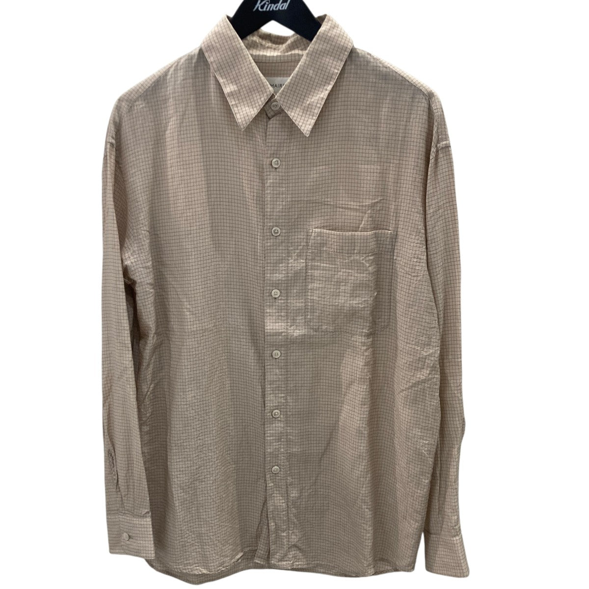 REGULAR COLLAR LS SHIRTチェックシャツX221 SH188 LF746