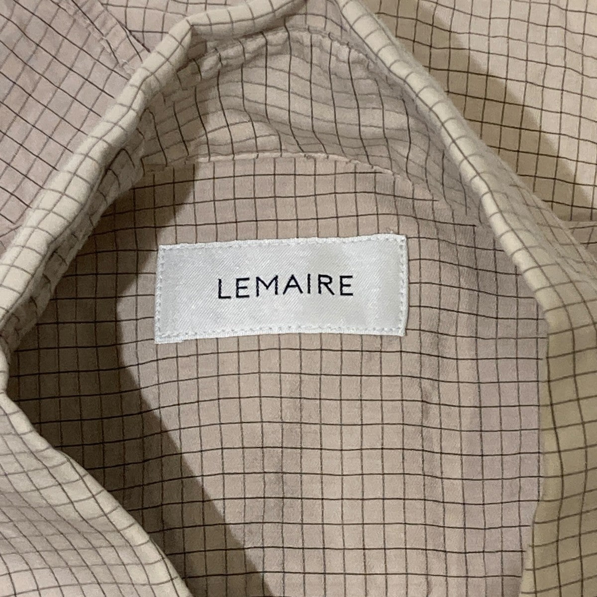 REGULAR COLLAR LS SHIRTチェックシャツX221 SH188 LF746