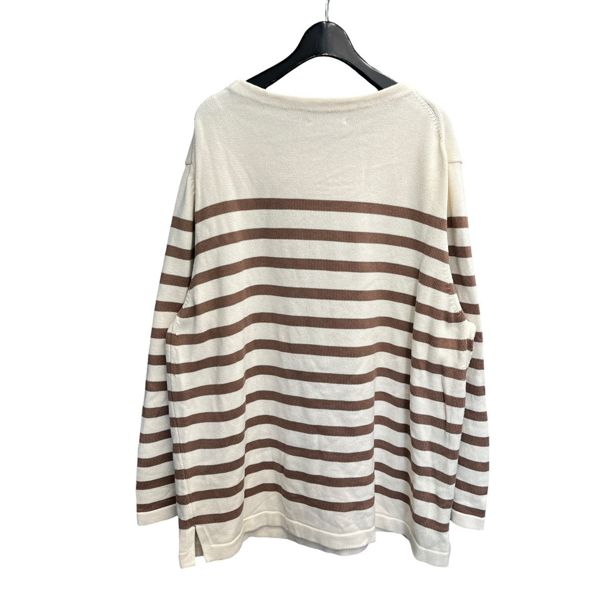 First Pick Suvin Gold Basque Knitボーダーニット24SSCA0436
