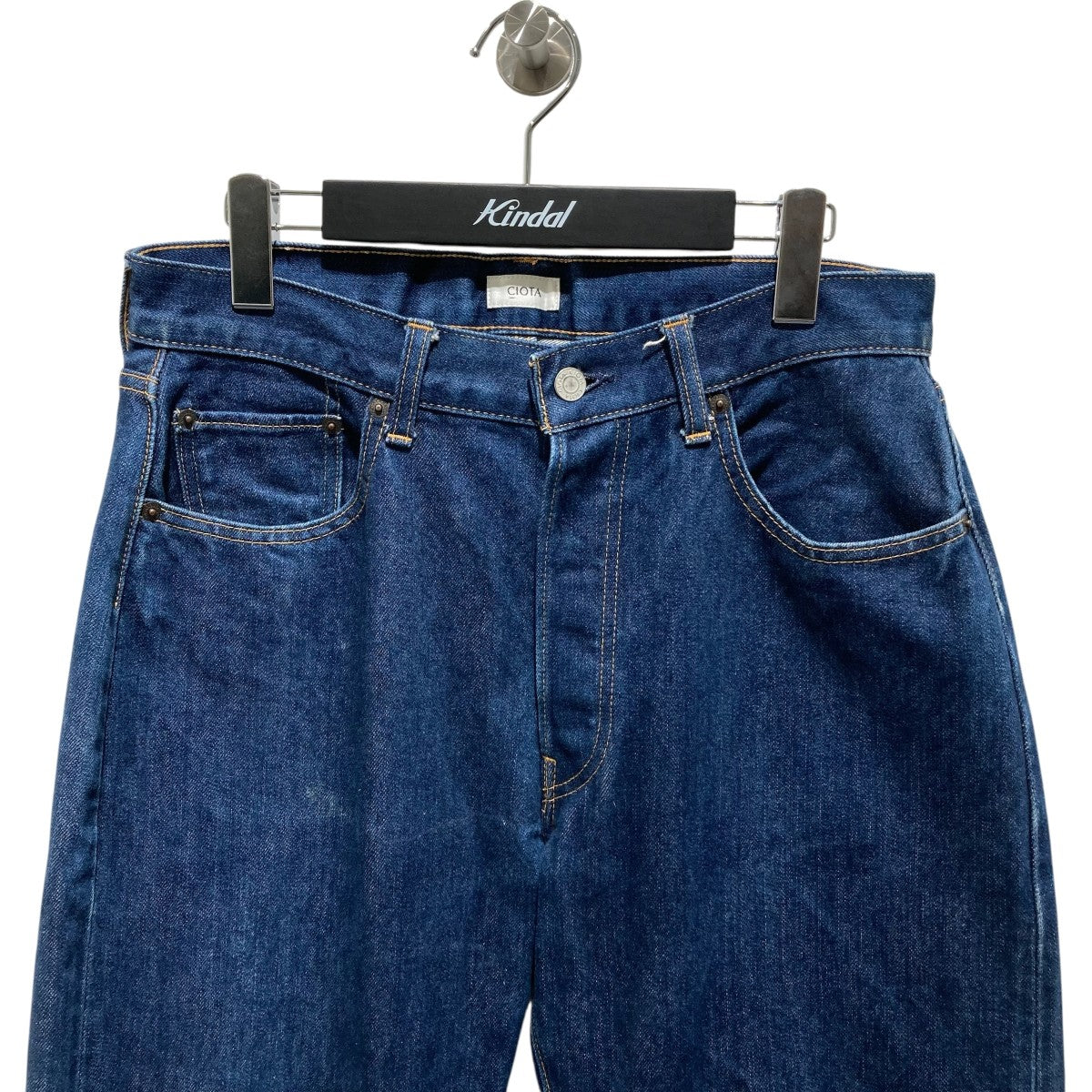 本藍スビンコットン 13．5oz ストレートデニムパンツ／ジーンズPTM-1STB