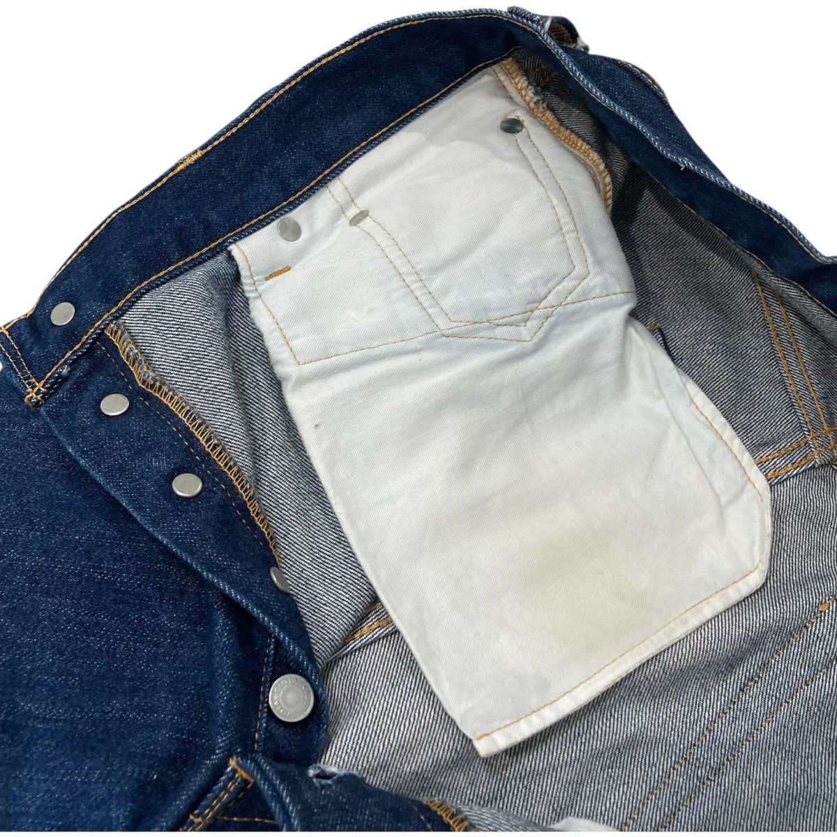 本藍スビンコットン 13．5oz ストレートデニムパンツ／ジーンズPTM-1STB