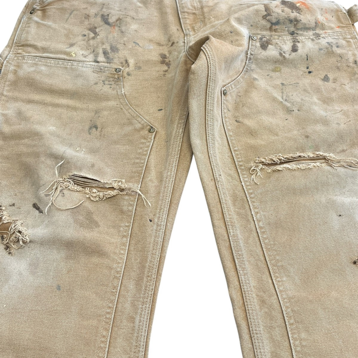 made in USA double kneeワークパンツ