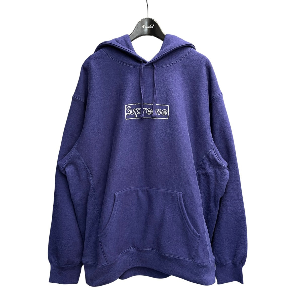 21SSKaws Chalk Box Logo Hooded Sweatshirtパーカー