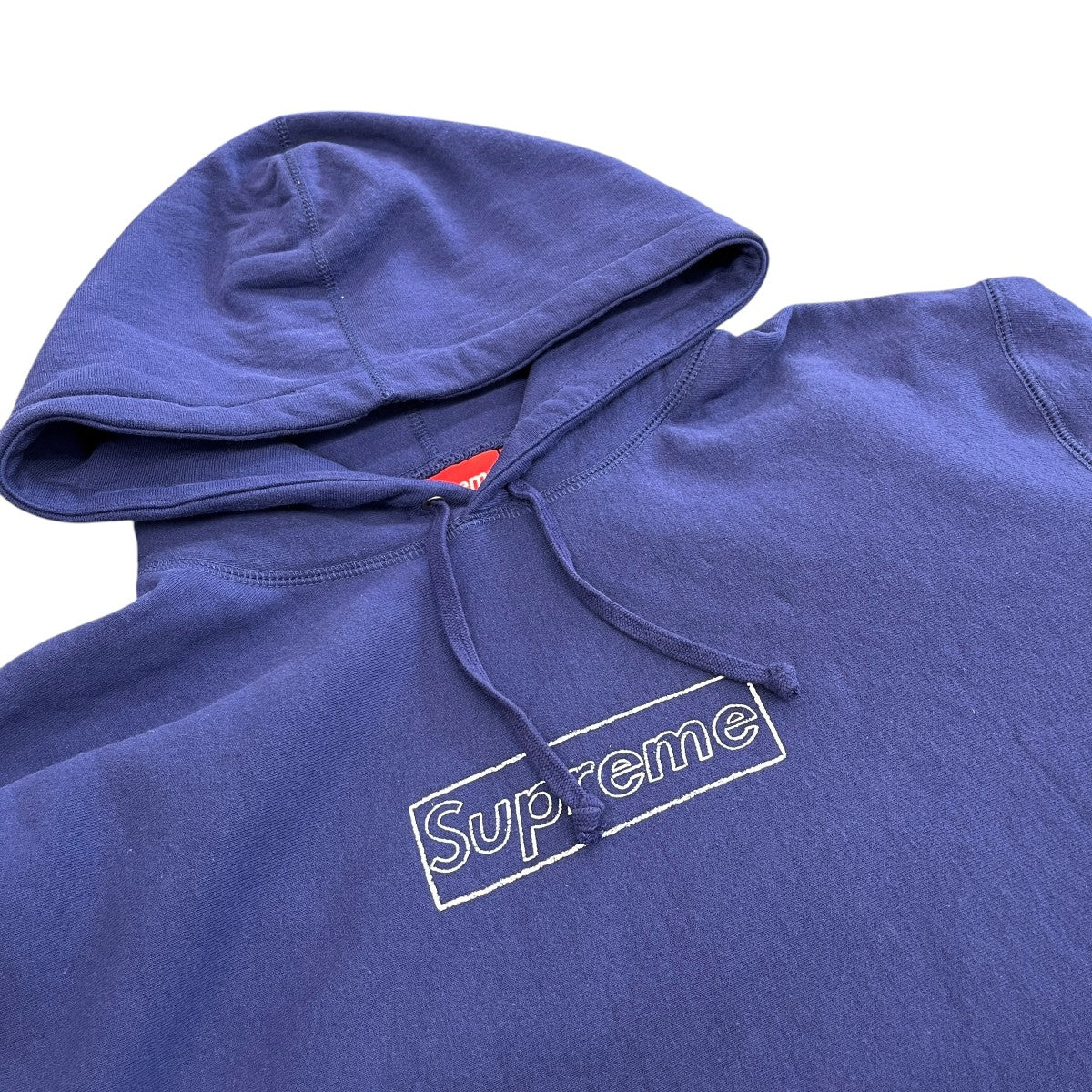 21SSKaws Chalk Box Logo Hooded Sweatshirtパーカー