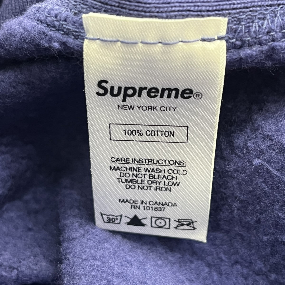 21SSKaws Chalk Box Logo Hooded Sweatshirtパーカー