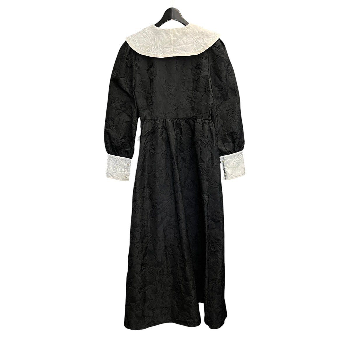 Daya Jaquard Maxi Dress花柄ワンピース31SK01DRD588BLK