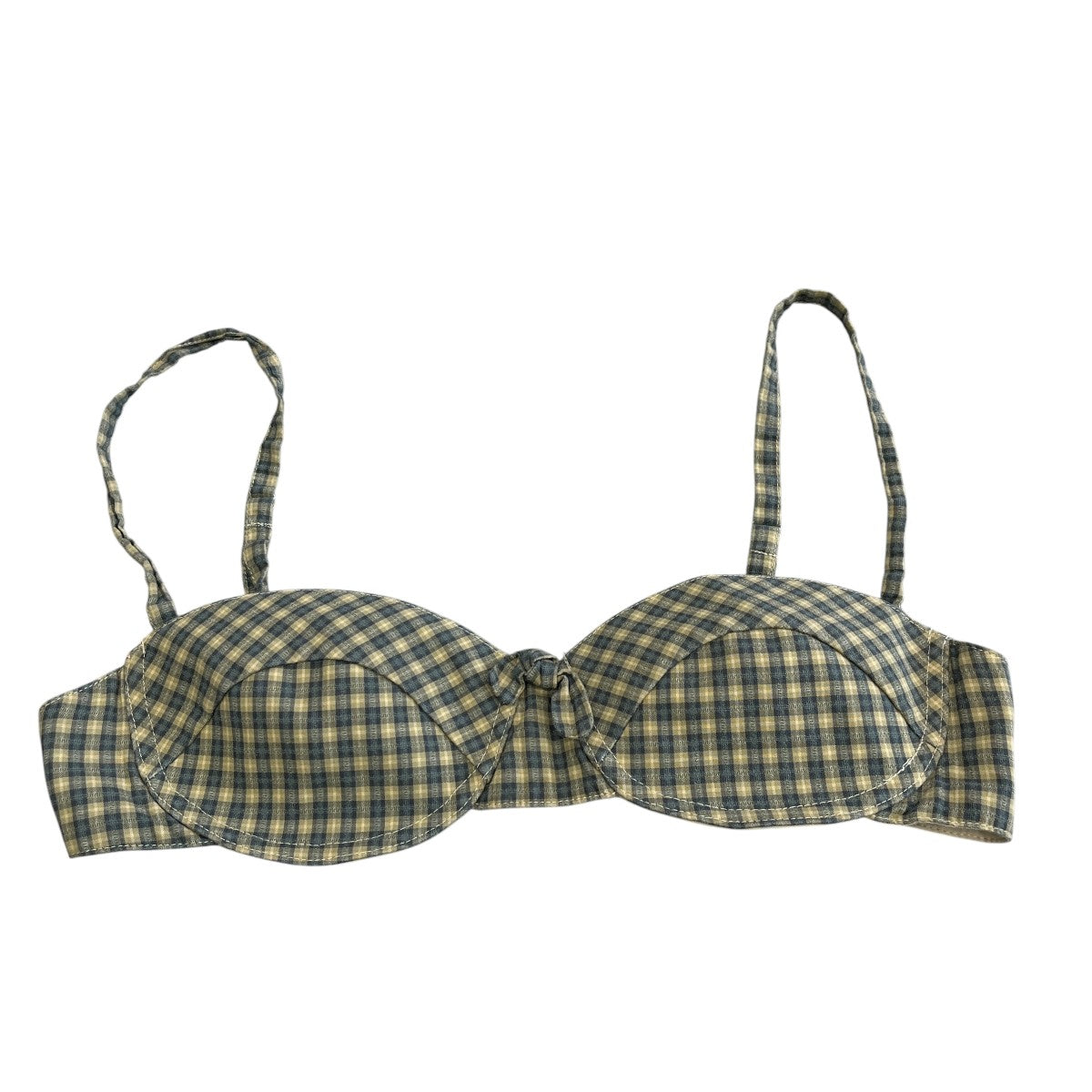 Check Bra Topチェック柄ビスチェ0224010603