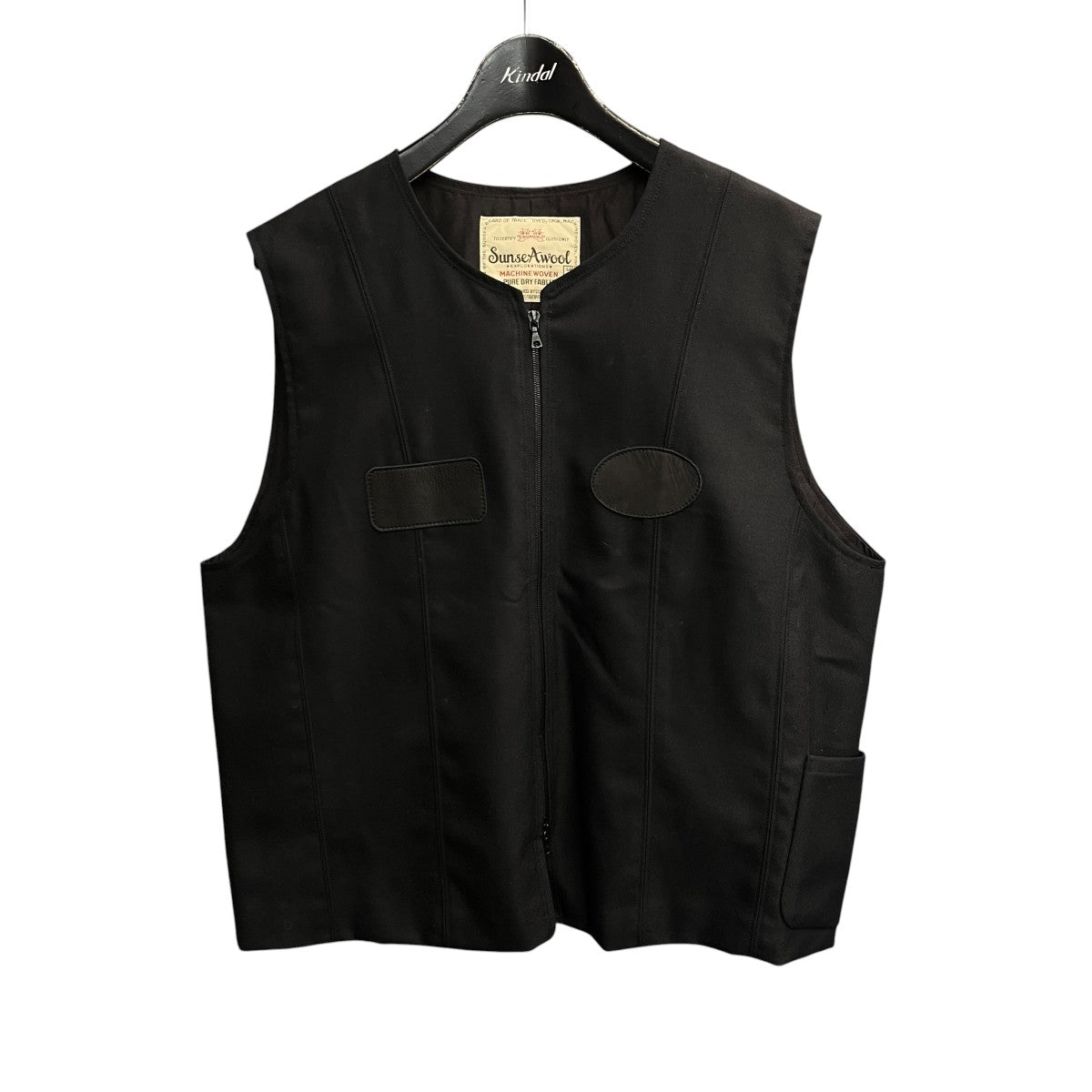 31th N．M Thickened w 耳 Biker’s VestベストSUNSEA3120