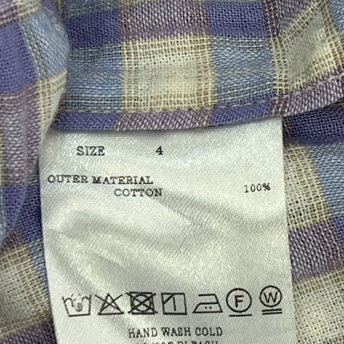 CHECK G．I． SHIRTSチェックシャツ
