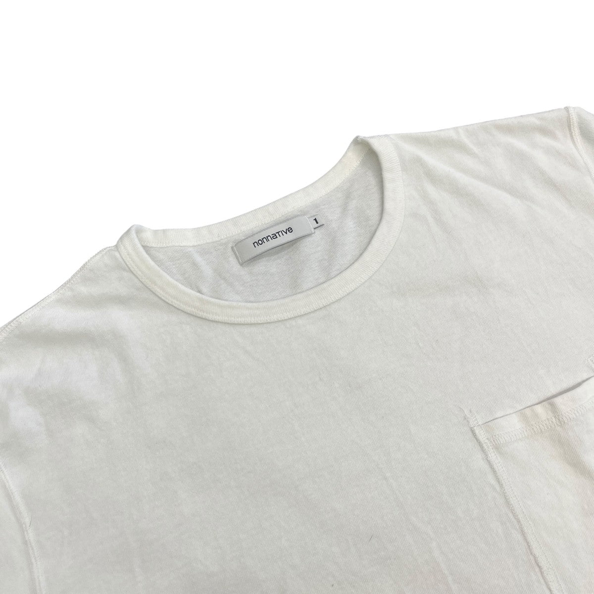 DWELLER S S TEE COTTON JERSEY半袖カットソーNN-C4711
