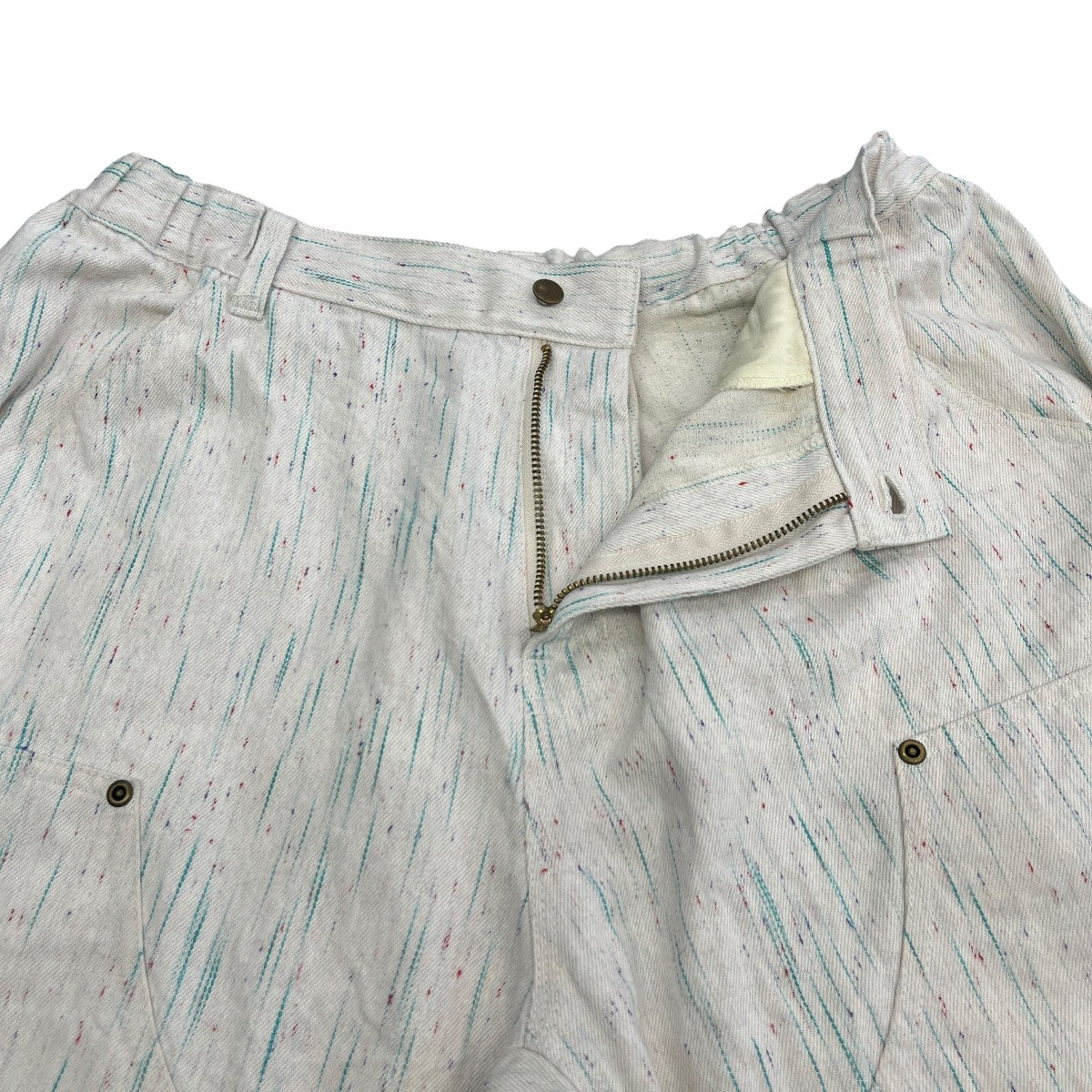 Painter Baggy ShortsデニムショートパンツWMS-24SS3-021