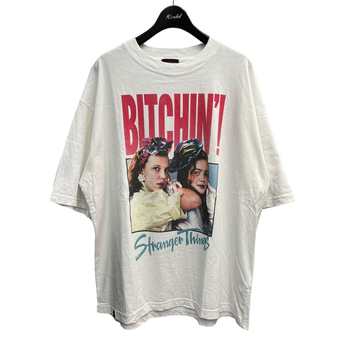 Stranger Things x V．A． BITCHIN’’! Teeプリント半袖Tシャツ
