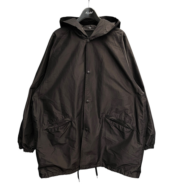 23aw COMOLI コットンシルクフーデッドコート COTTON SILK COMOLI(コモリ) 23AWコットンシルク フーデッドコートフーデッドコート