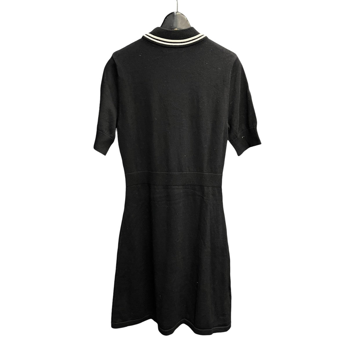 V-Insert Knitted DressワンピースD1168 102