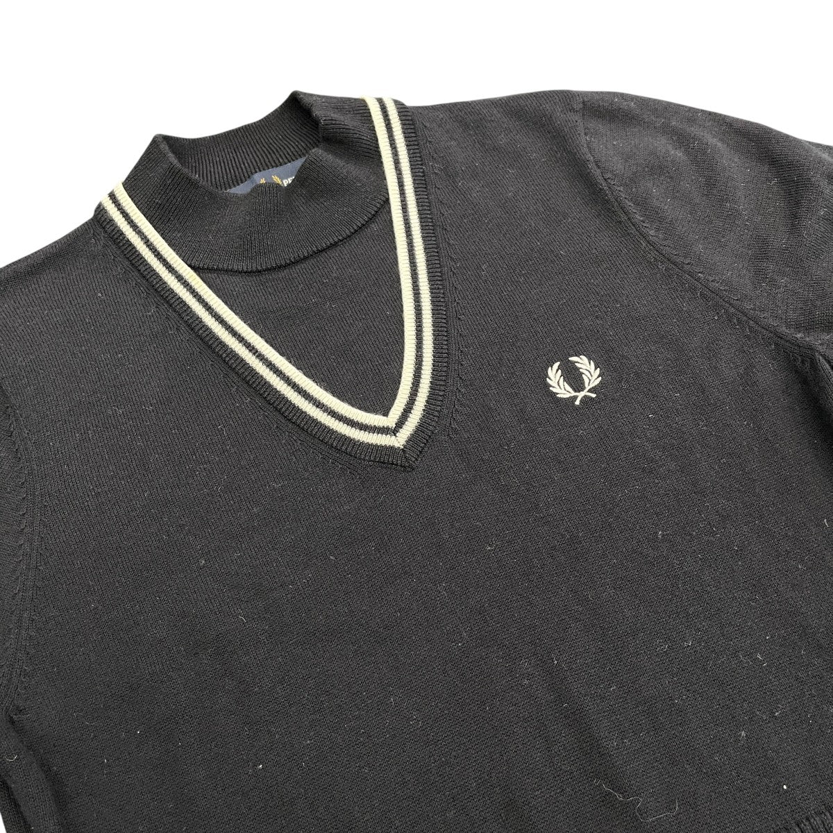 V-Insert Knitted DressワンピースD1168 102