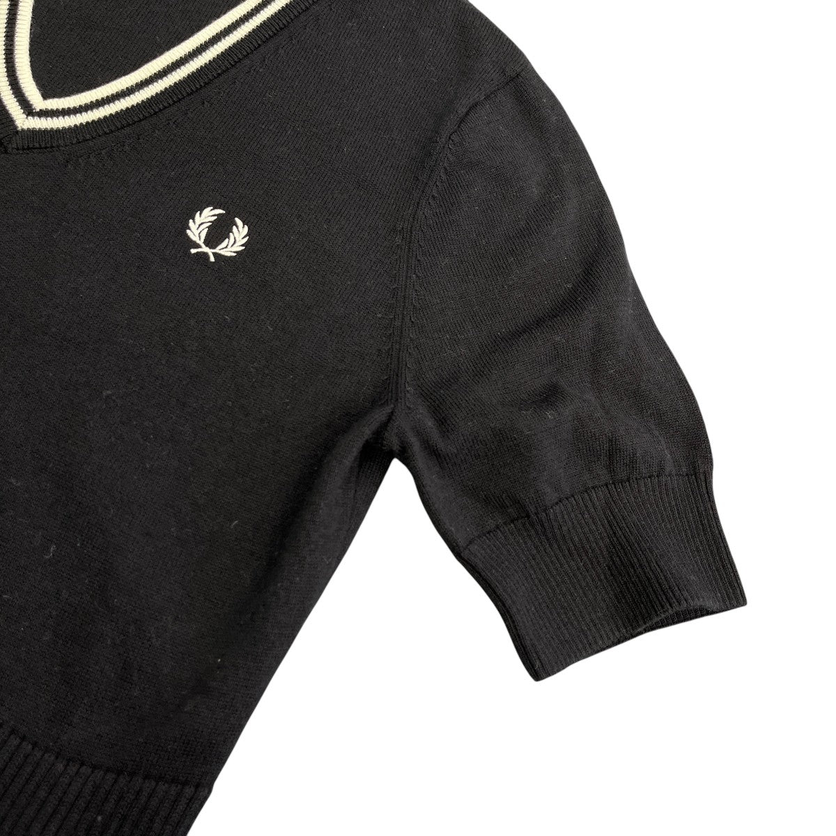 V-Insert Knitted DressワンピースD1168 102