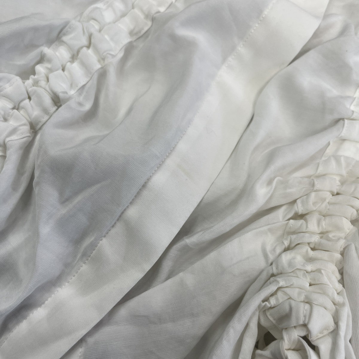デルファイドローストリングシャツ28GH03BLG246WHT