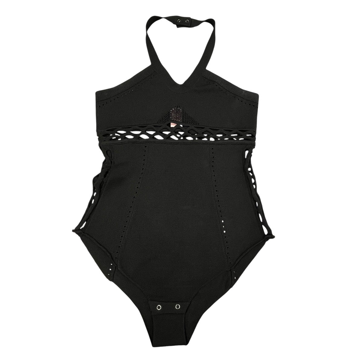 LACE KNIT V-NECK BODYSUITノースリーブカットソーFTC242-0705