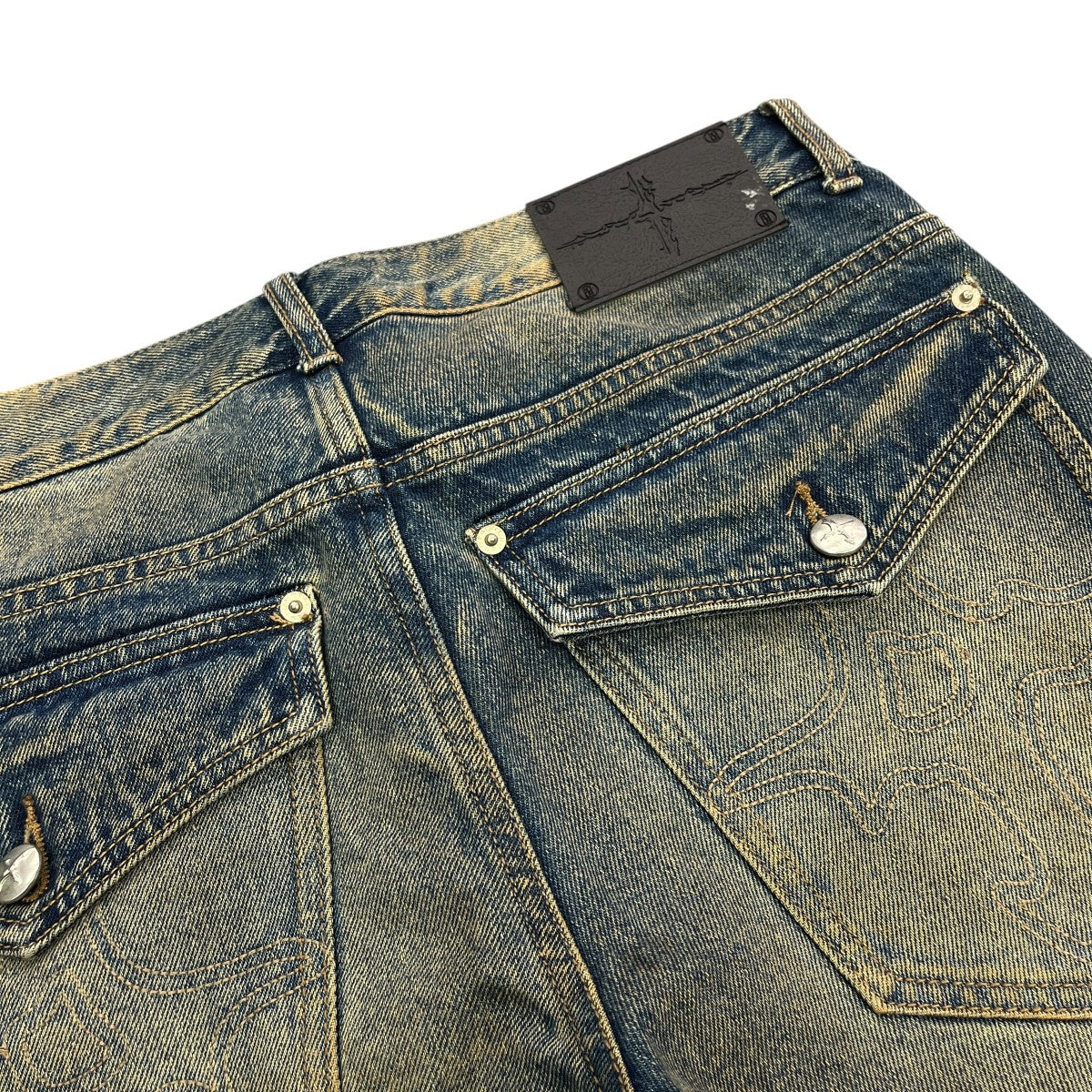 Symbol Stitch Low Rise Flare Fit Denim Pantsデニムパンツ