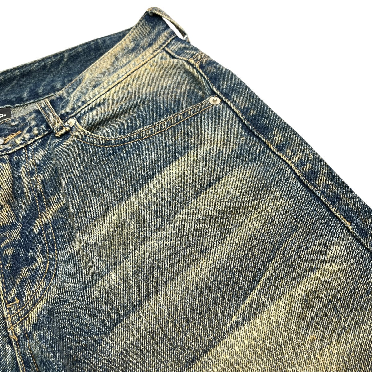 Symbol Stitch Low Rise Flare Fit Denim Pantsデニムパンツ
