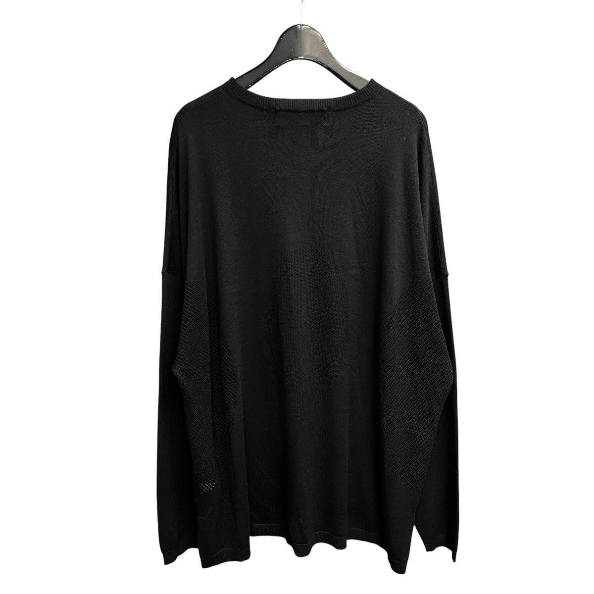 26SSVENTILATION MESH CREW SWEATERニットBAL-2195