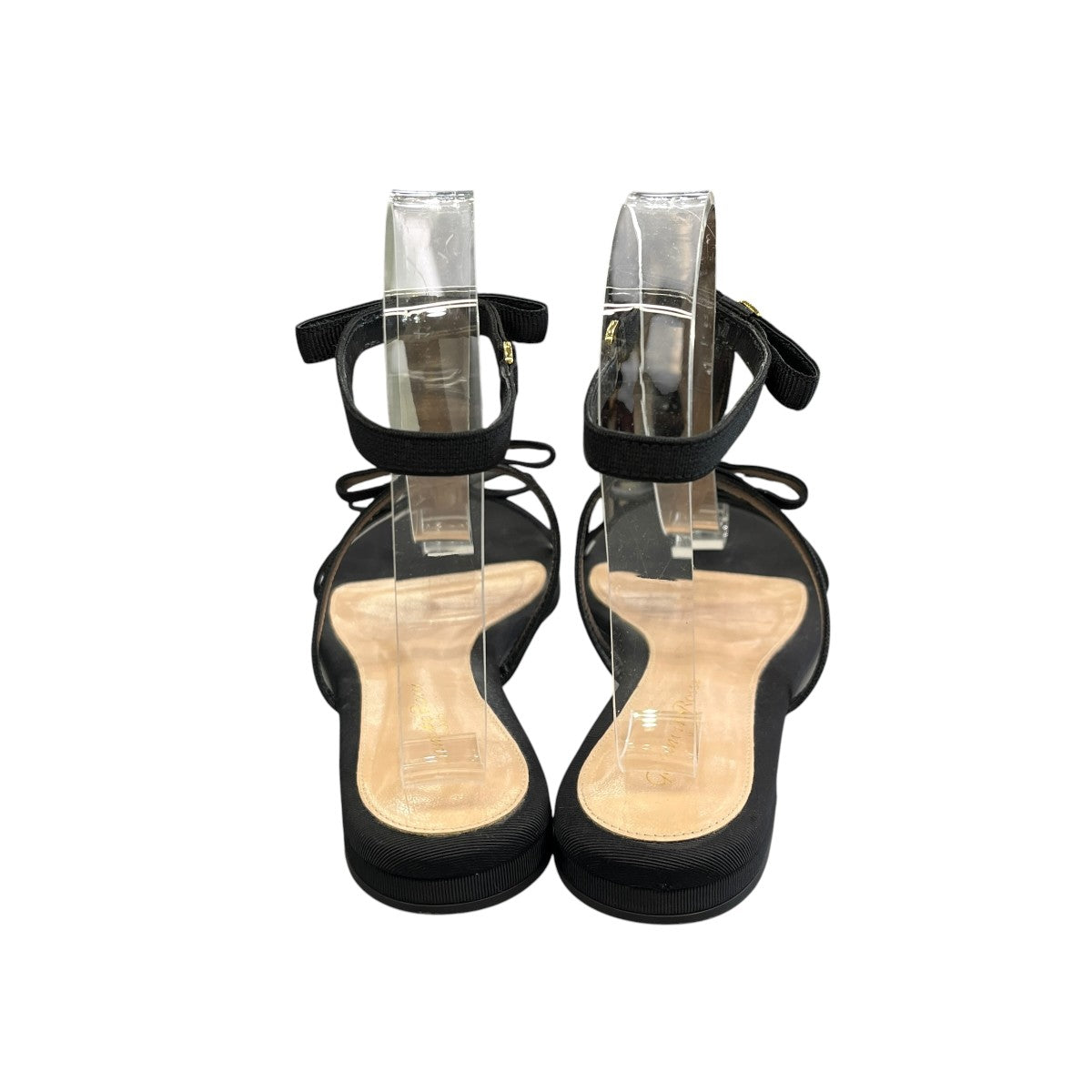 Gianvito Rossi(ジャンヴィトロッシ) MALOU FLATサンダル ブラック