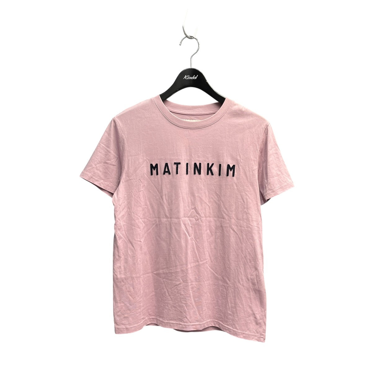 APPLIQUE FELT LOGO Tシャツ半袖カットソーMK2634TS022M-PK-S
