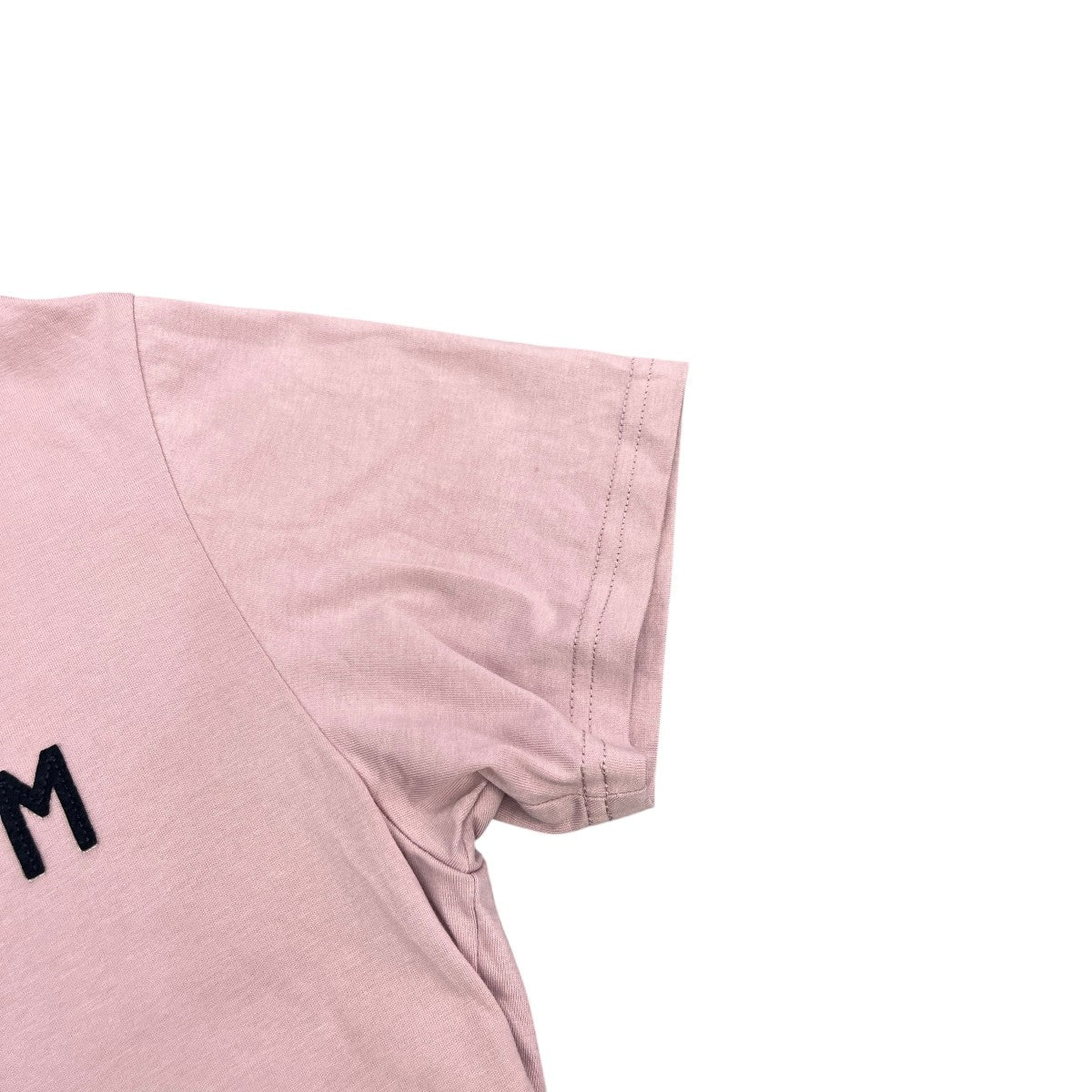 APPLIQUE FELT LOGO Tシャツ半袖カットソーMK2634TS022M-PK-S
