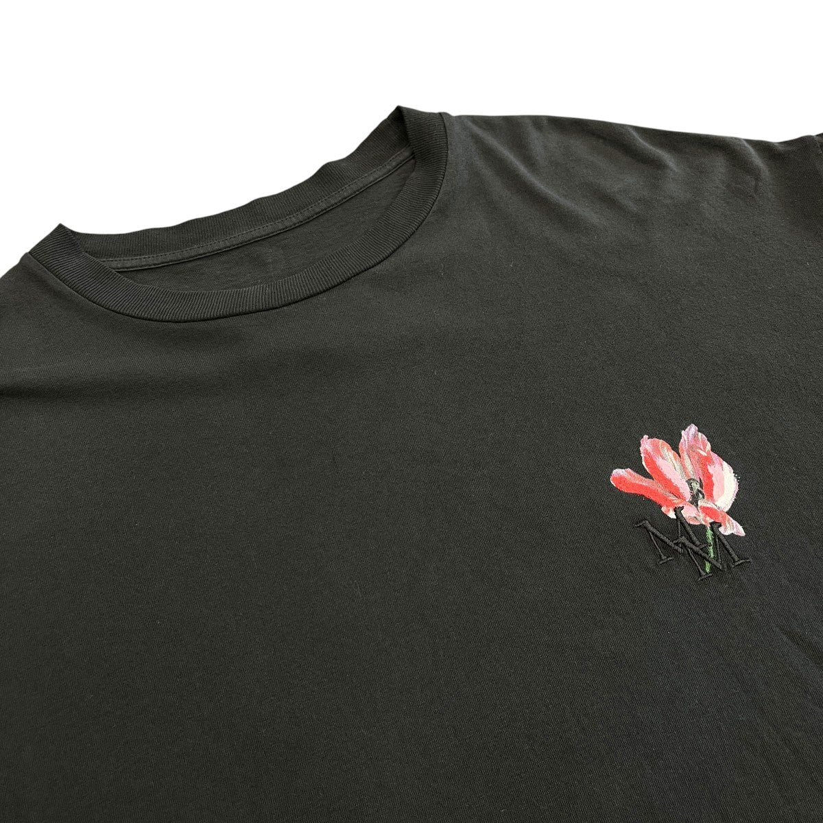 26SSフラワーMM エンブロイダード コットンTシャツS67GC0044