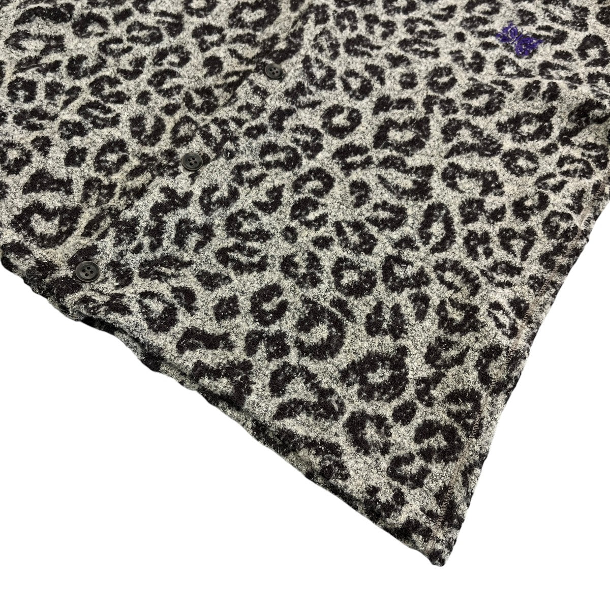20AWV Neck Cardigan - Leopard Knit Jq．カーディガンHM253