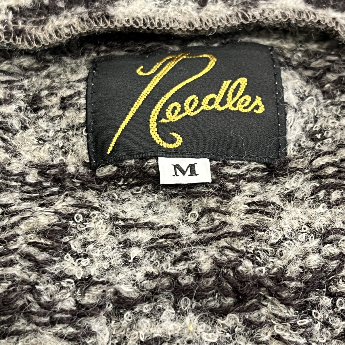 20AWV Neck Cardigan - Leopard Knit Jq．カーディガンHM253
