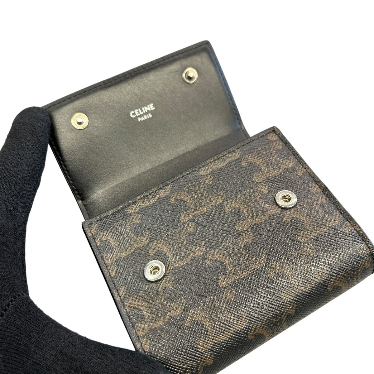 スモール トリフォールドウォレット3つ折り財布10D782CQH