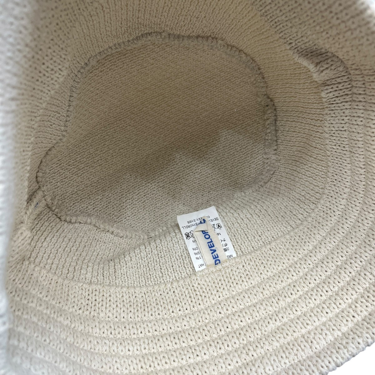 KNIT BUCKET HATバケットハットNR24