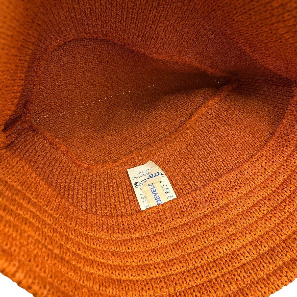 KNIT BUCKET HATバケットハットNR24