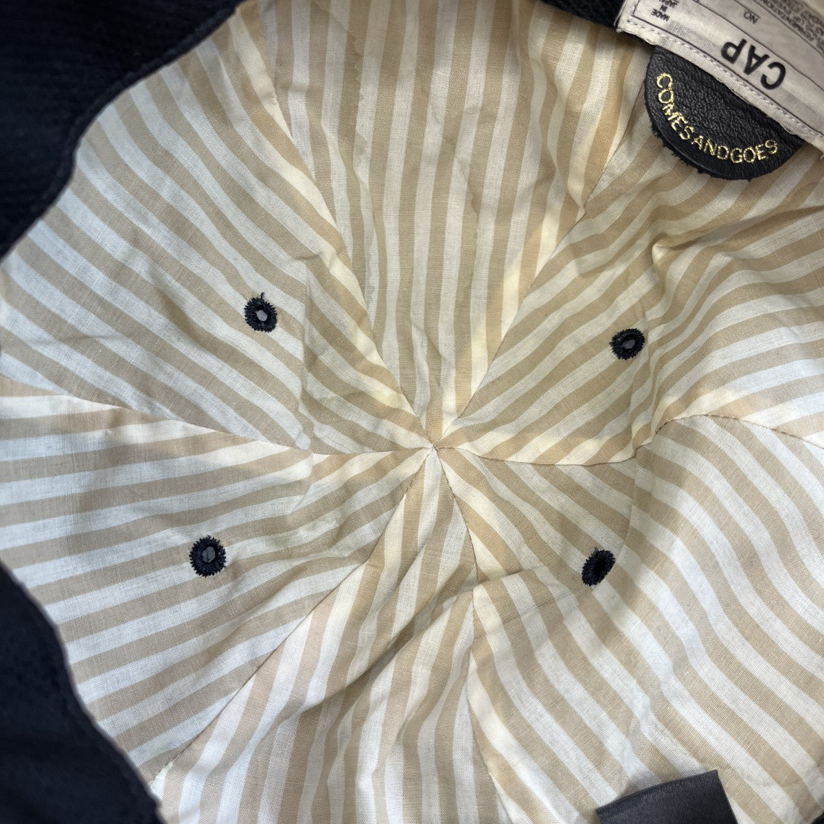 NY wool capキャップ