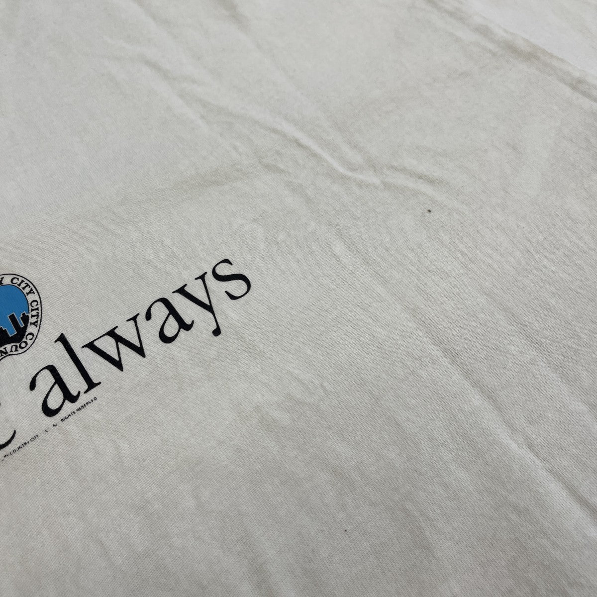 COTTON S S T-SHIRT Music alwaysＴシャツCCC-251T007