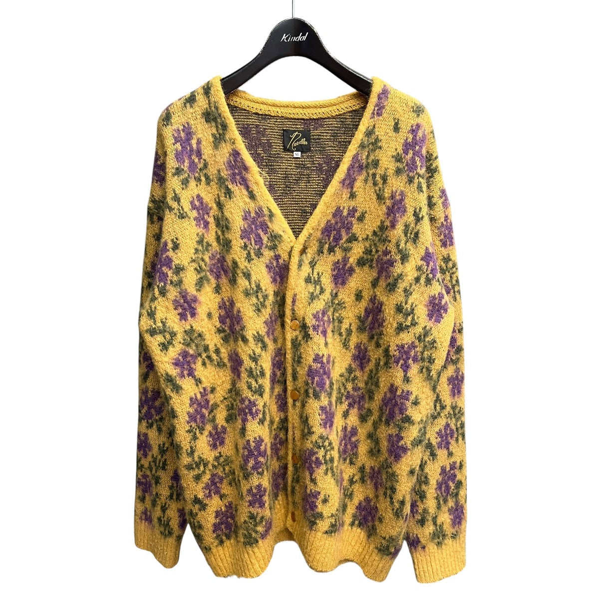 Mohair Cardigan - FlowerカーディガンNS282
