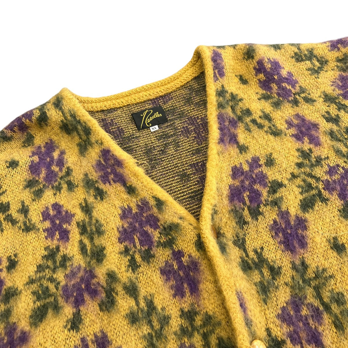 Mohair Cardigan - FlowerカーディガンNS282