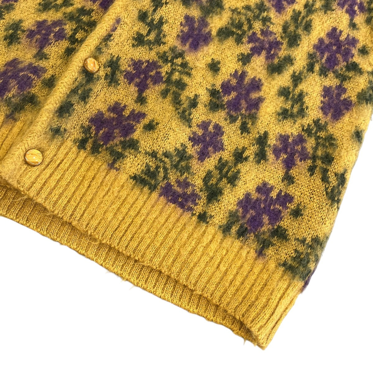 Mohair Cardigan - FlowerカーディガンNS282