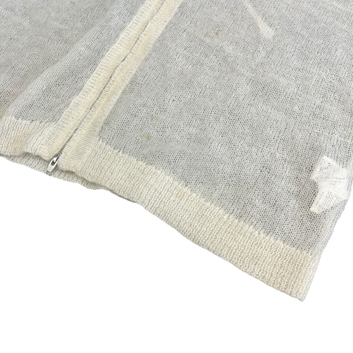 25SSSkul Mohair Zip Up Cardiganジップニット25SS KNT12