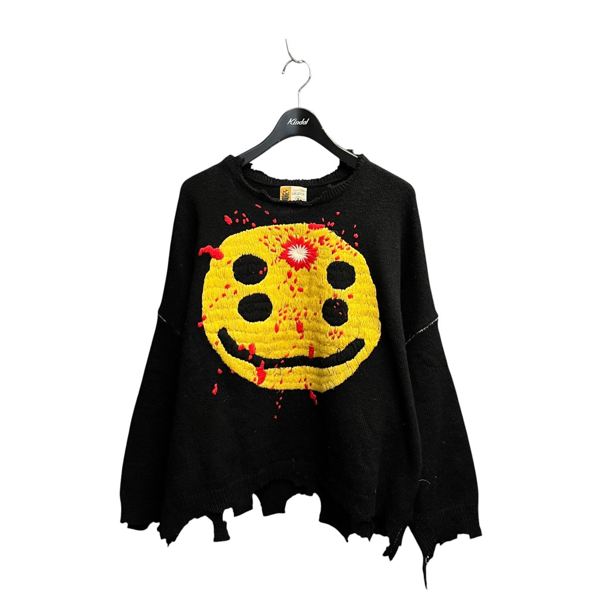 CP CREW KNIT   SMILE長袖ニットSM-YS1-0000-C07