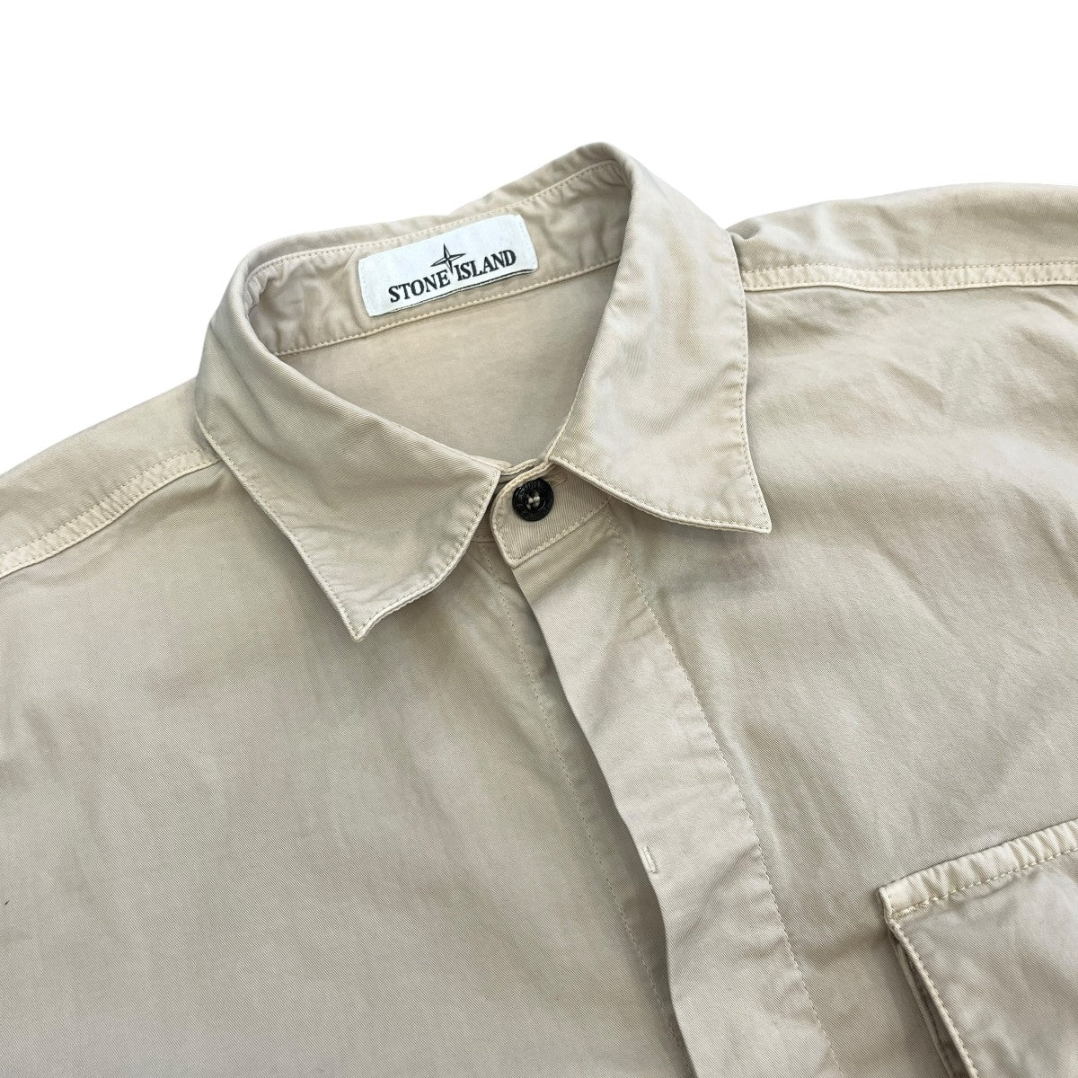 STRETCH ORGANIC COTTON TWILL SHORT SLEEVE SHIRT半袖シャツK2S151100007 S0010
