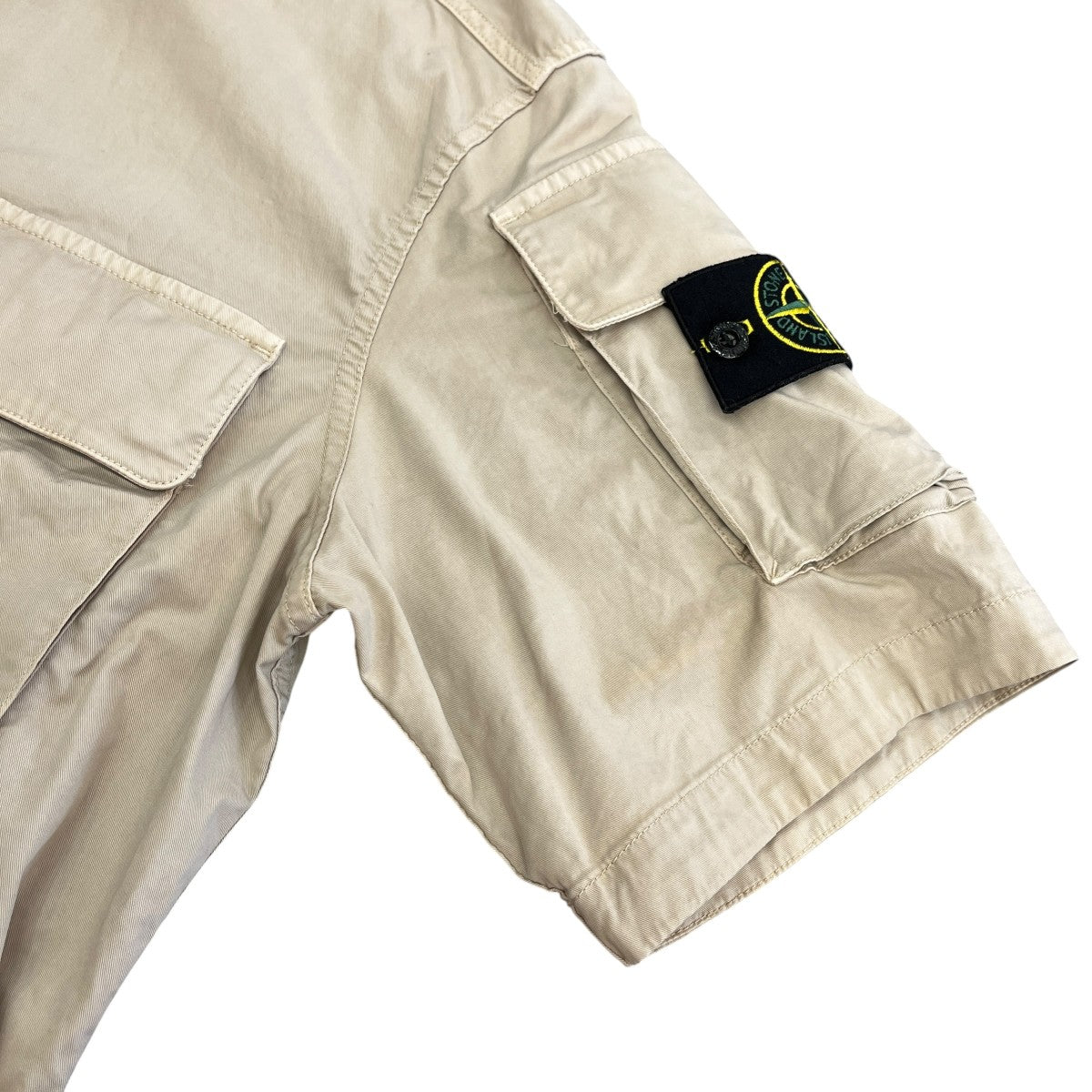 STRETCH ORGANIC COTTON TWILL SHORT SLEEVE SHIRT半袖シャツK2S151100007 S0010