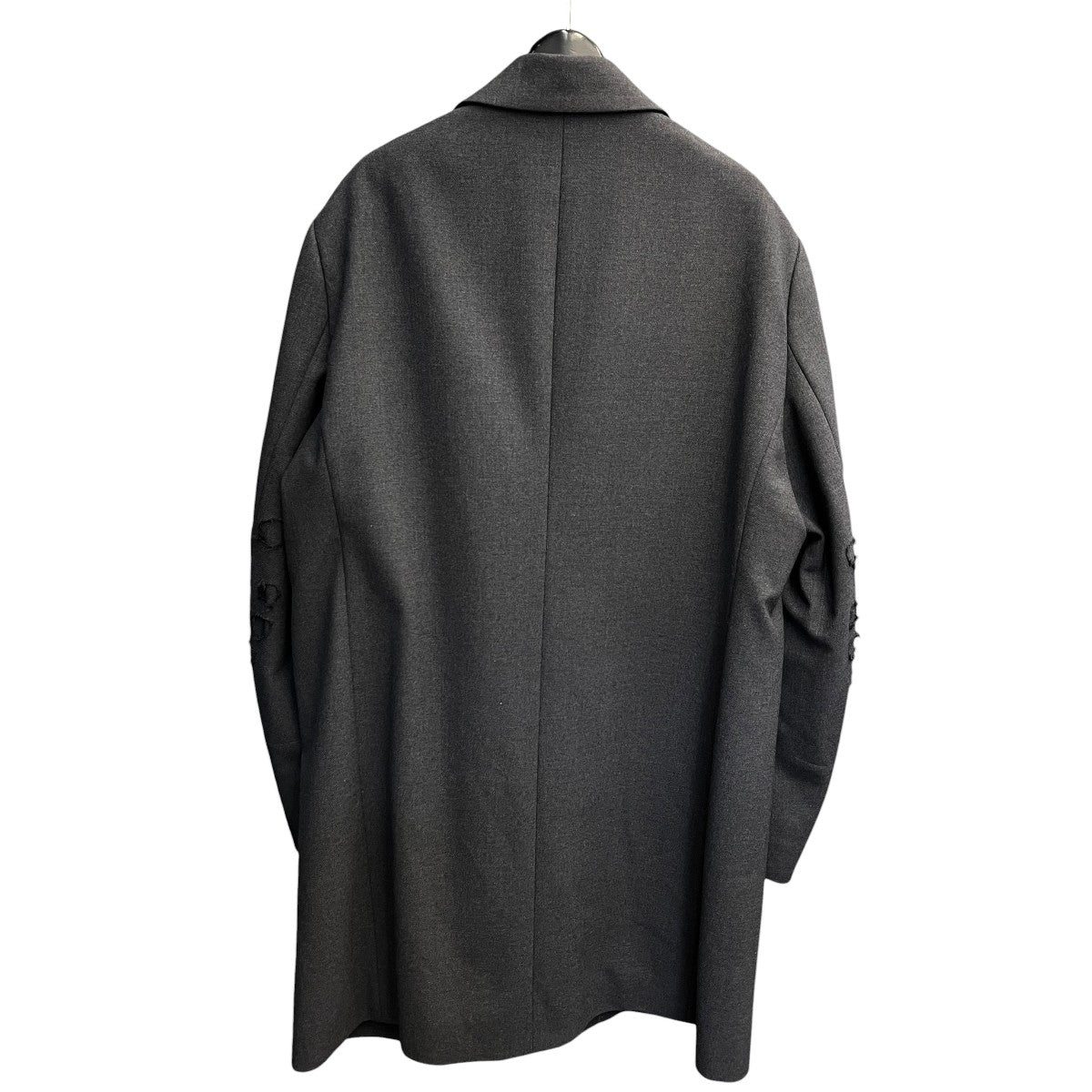 WOVEN CIRCLE BROCKEN LONG JACKETチェスターコート23AW-JK02