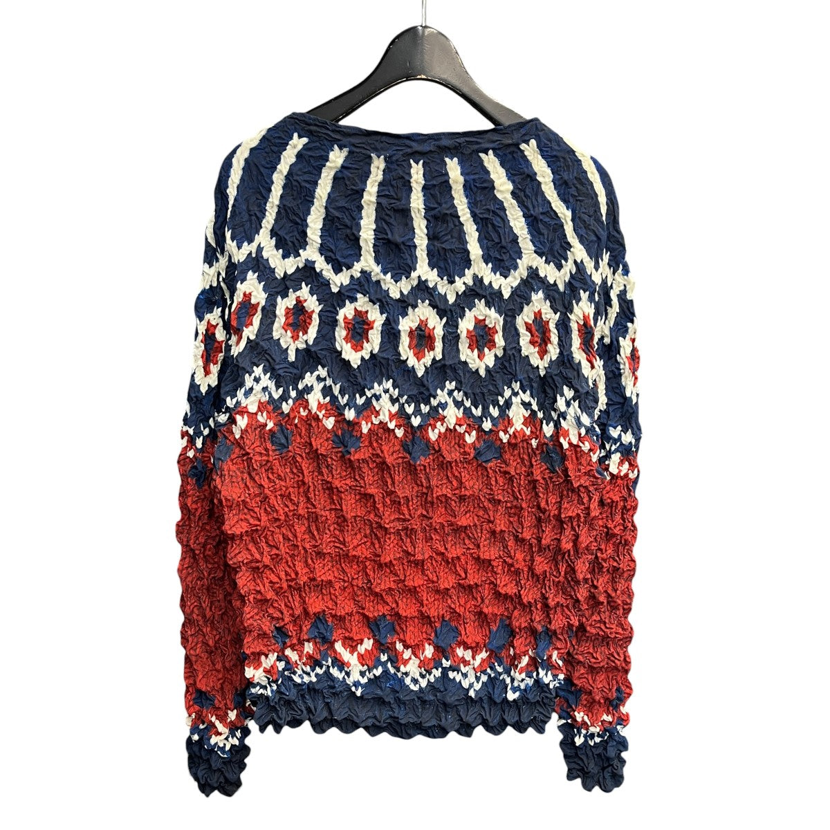 POPCORN NORDIC SWEATERロングスリーブカットソーMVFW-CS0122