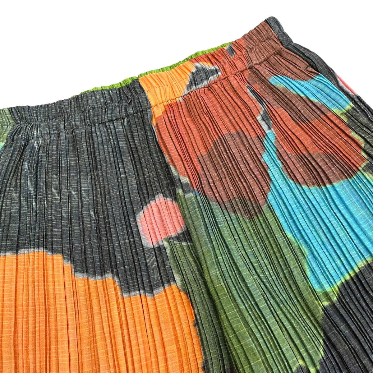 紙絵花のプリーツパンツイージーパンツPM1450