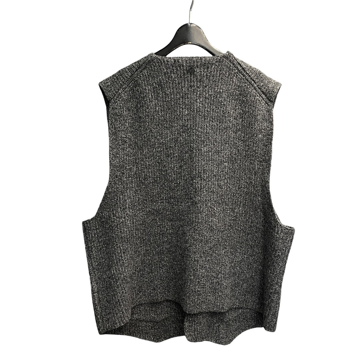 melange knit chokkiニットベストKN25011