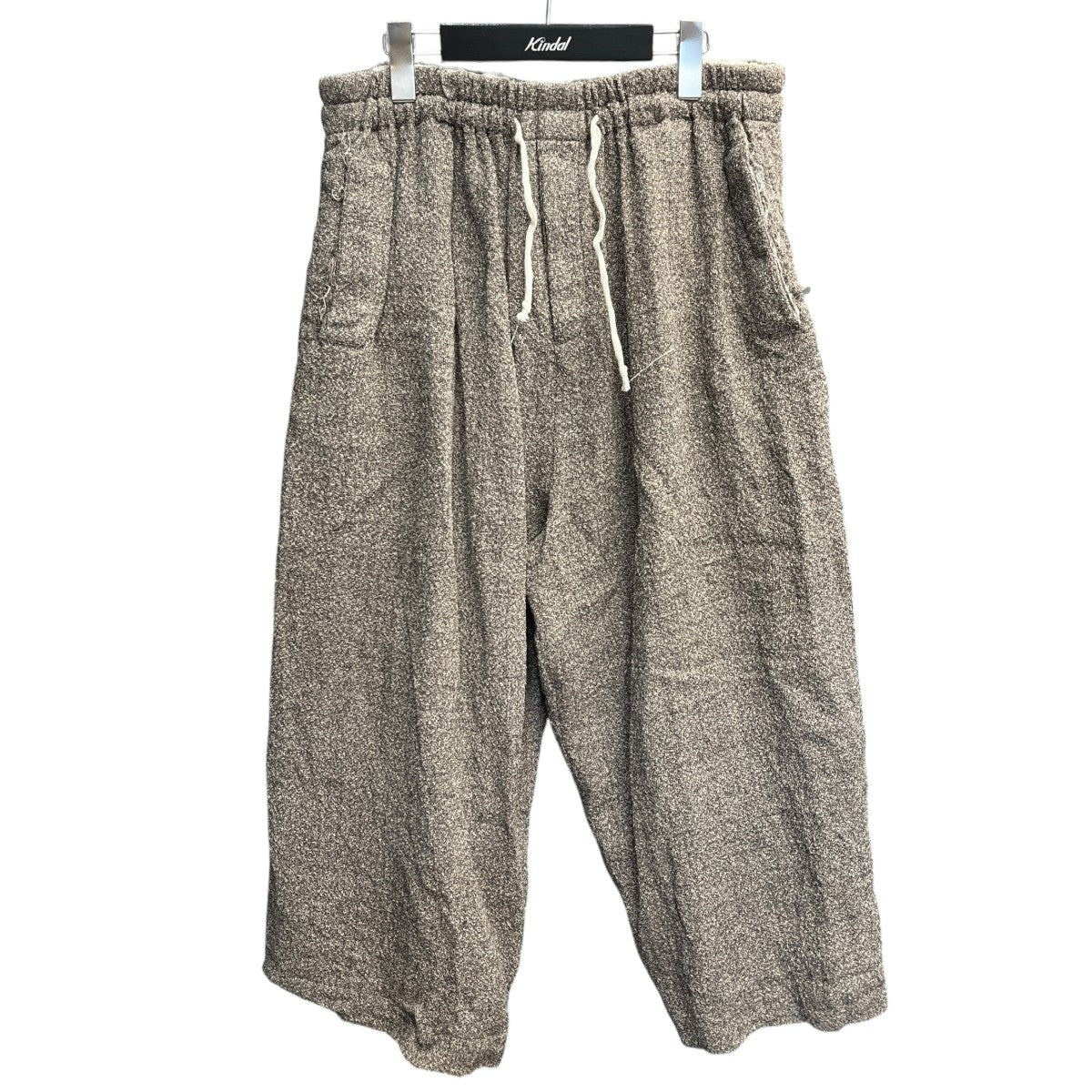 Special Twisted Yarn Fabric Baggy Pantsイージーパンツ
