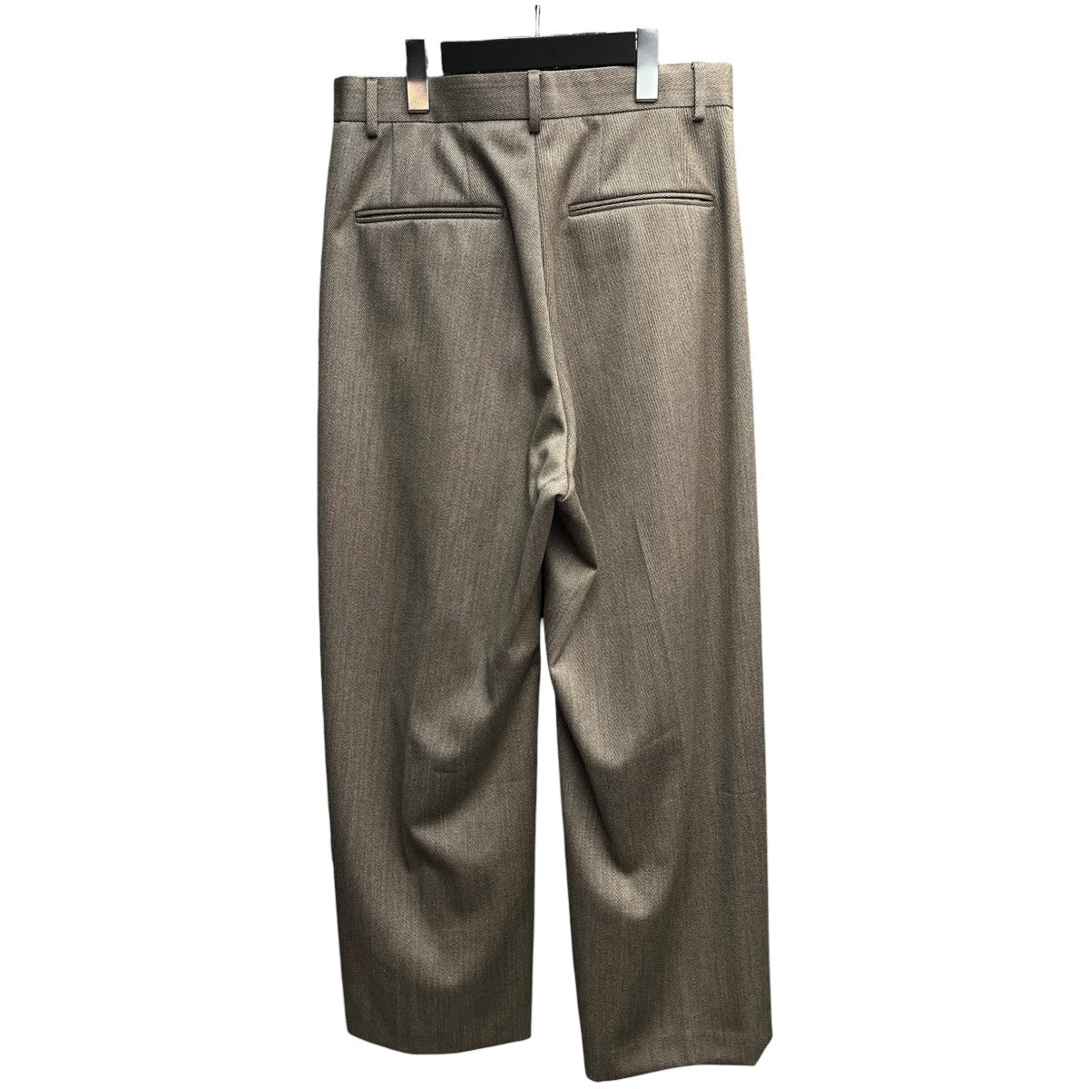 Wool Twill Wide Trousersウールワイドスラックス